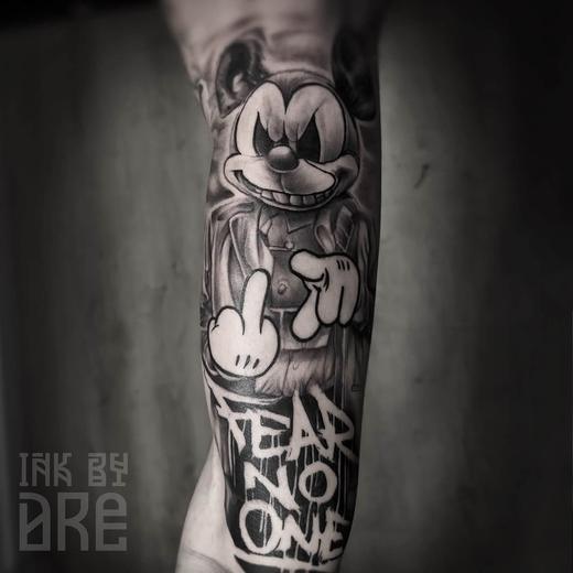 Tatovering udført hos Raven Ink