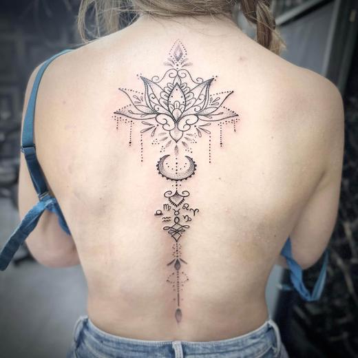 Tatovering udført hos Raven Ink
