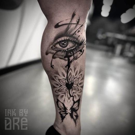 Tatovering udført hos Raven Ink