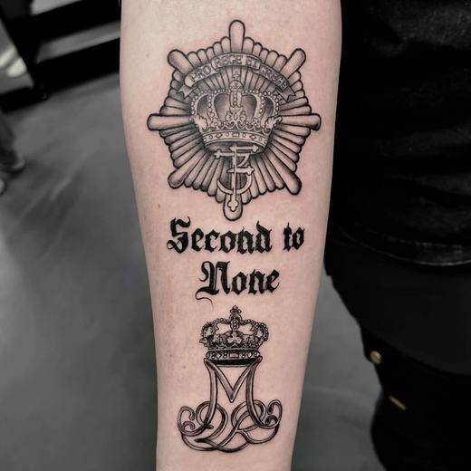 Tatovering udført hos Raven Ink