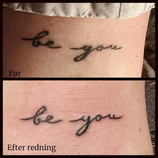 Tatovering udført hos Raven Ink