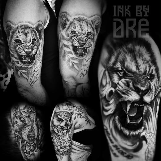Tatovering udført hos Raven Ink