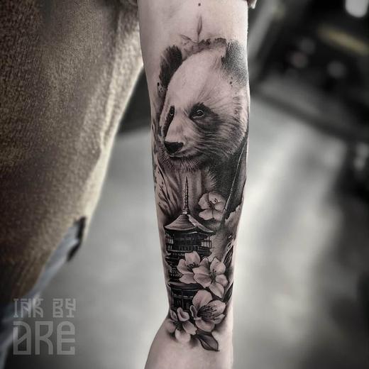 Tatovering udført hos Raven Ink