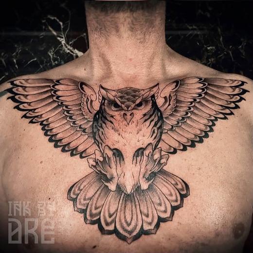 Tatovering udført hos Raven Ink