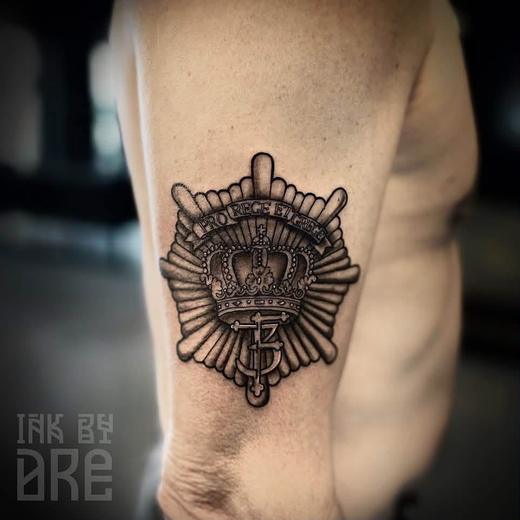 Tatovering udført hos Raven Ink