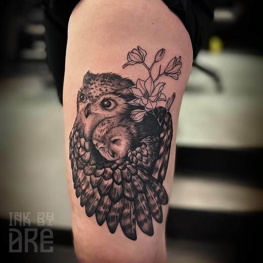 Tatovering udført hos Raven Ink