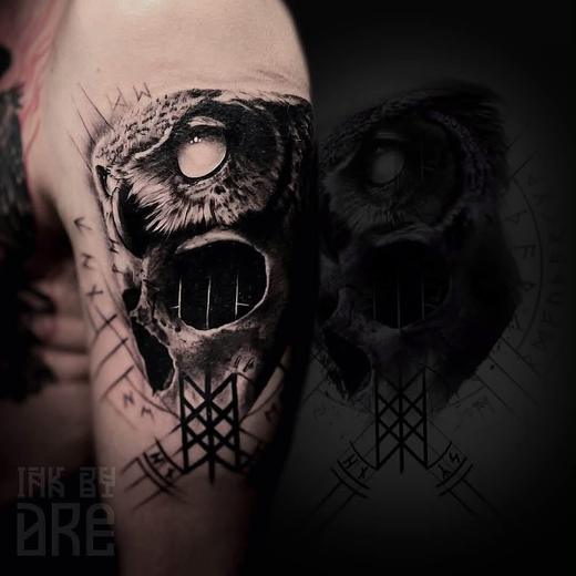 Tatovering udført hos Raven Ink