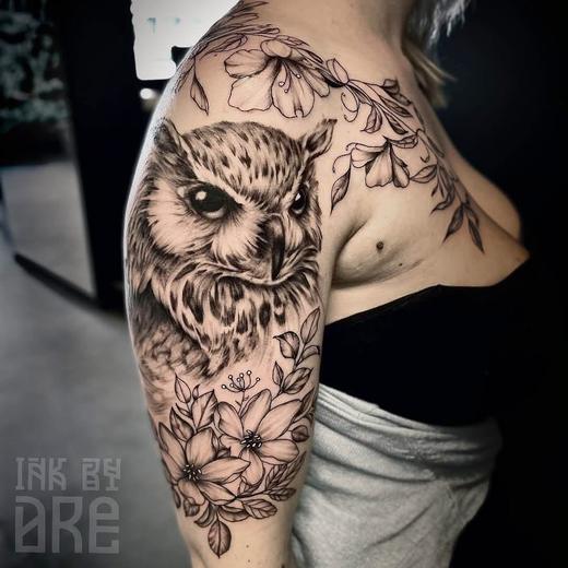 Tatovering udført hos Raven Ink